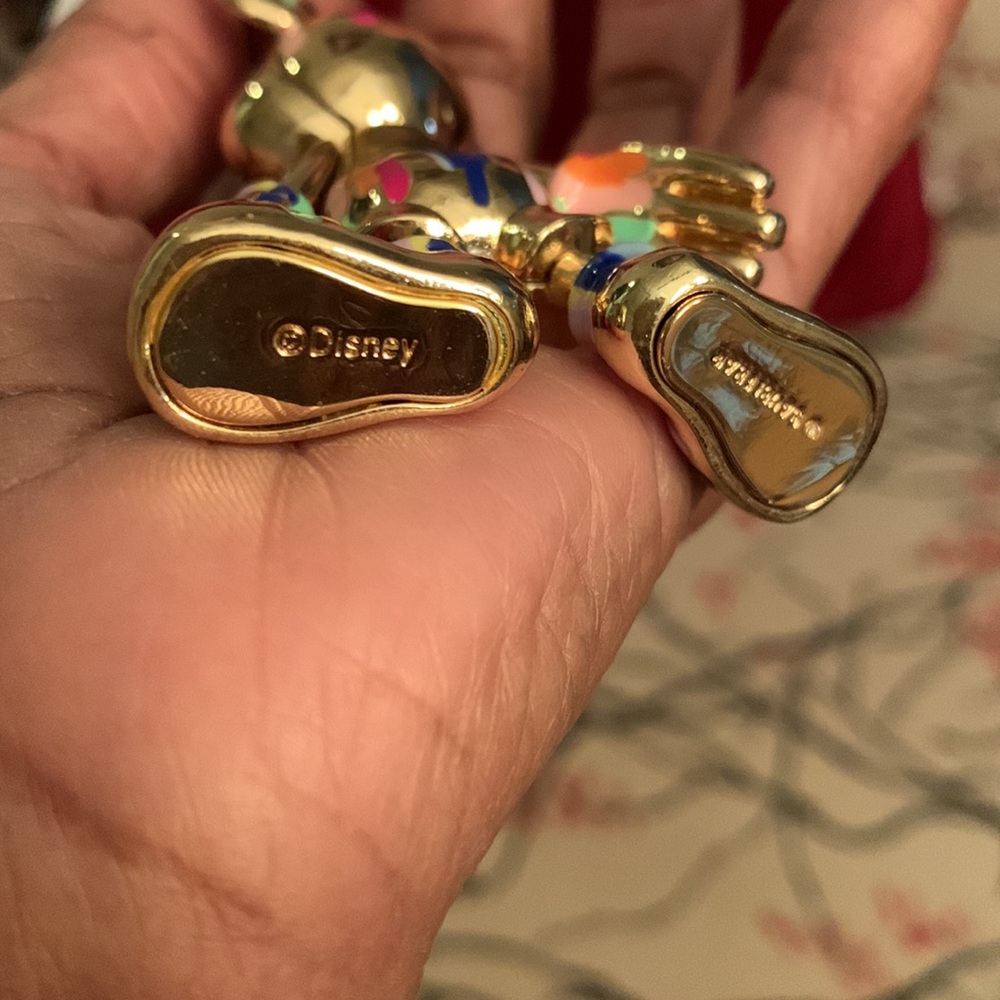 DisneyXBaubleBar Gold/Paint Bag Charm All Moving Parts❌❌🥳🥳 - Picture 5 of 6
